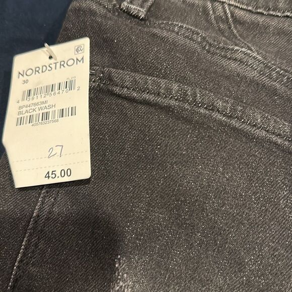 NWT-BP BLACK WASH DISTRESSED JEANS - Picture 5 of 5